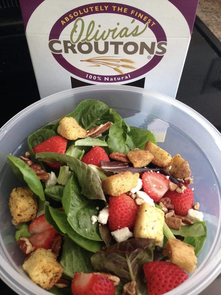Olivia's Croutons - family owned business from New Haven, VT - makes the best croutons in small batches right from a renovated 1912 Dairy Barn 