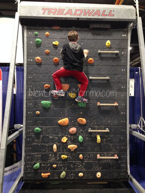 climbing wall 