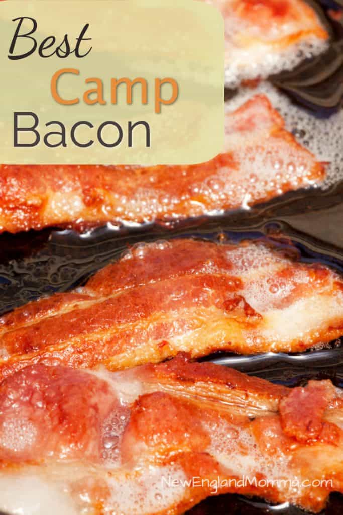 There's nothing like the smell of bacon when you're camping! Here's how to cook it when you're camping!